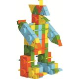 Bahçe Oyuncak Art Blok LEGO 132 Parça – Eğitici ve Beceri Geliştirici Esnek Yapı Oyuncak Seti 3+ Yaş - Renkli