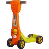Bahçe Oyuncak Çocuk Scooter – 4 Tekerlekli, Denge ve Koordinasyon Geliştirici, 3+ Yaş - Turuncu