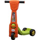 Bahçe Oyuncak Çocuk Scooter - Tekerlekli Çocuk Ürünü - Turuncu - 3 Tekerlek