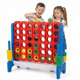 Bahçe Oyuncak Dev Hedef 4 Zeka ve Strateji Oyunu 92 cm Büyük Boy Anaokulu Tipi - Çok Renkli