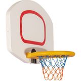 Bahçe Oyuncak Duvar Basket Potası Geniş Çember - Beyaz