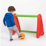 Bahçe Oyuncak Minyatür Futbol Kalesi Iç/dış Mekan Kreş Anaokulu Bahçe Sabitlemeli Güvenli Spor - Kırmızı