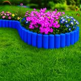 Bahçe Shop Bahçeshop Star Gardentools Mavi Çim Bordürü 2.3 Metre Çim Ayırıcı Mavi