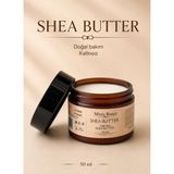 Bahçe Soğuk Sıkım Shea Butter YAĞI%100 Doğal ve Saf 50 ml Cilt Nemlendirici - Standart