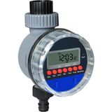 Bahçe Sulama Zamanlayıcısı Musluk ve Su Deposu Uyumlu Pilli Dijital Elektronik - Çok Renkli