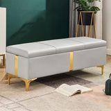 Bahçe Tezgahı Açık Dinlenme Alanı Daire Balkonlar Benchoutdoor Banklar Hava Koşullarına Dayanıklı Metal Saksı Dış Koltuk, Gri PU Deri Metal Ayaklı Saklama Tezgahı, Döşemeli Osmanlı Ayak Taburesi,