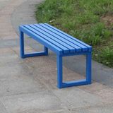 Bahçe Tezgahı Açık Dinlenme Alanı Daire Balkonlar Tezgahlar Dış Mekan Metal Saksı Dış Koltuk Park Veranda Mobilya, Hava Koşullarına Dayanıklı Açık Bahçe Tezgahı, Sırtsız Veranda Oturma