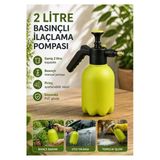 Bahçe Ve Oto Yıkama Spreyi / Basınçlı İlaçlama Pompası & Köpük Püskürtücü