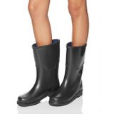 Bahçe Ve Unisex Renkli Yağmur Çizmesi 36-40 Siyah