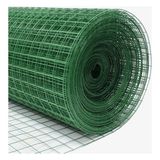 Bahçeciler Pvc Kaplı Puntalı Tel Bahçe Çit Tel Göz Aralığı 25X25 1m x 2 mm x 25 M - 1 m x 2 mm x 25 m