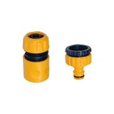 Bahçem 1/2''stopsuz Bağlantı Adaptörü + 1/2''-3/4'' Musluk Adaptörü