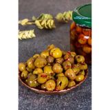 Bahçem Dağ Kekikli Yeşil Zeytin Salatası 350 g Kavanoz