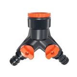 BAHÇEM İki Çıkışlı Musluk Adaptörü Giriş 3/4''-1''/ Çıkış 1/2''-3/4''