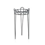 Bahçem Metal Ferforje Saksılık Çiçeklik Dekoratif Saksı Standı 1 Adet 26X26X37CM