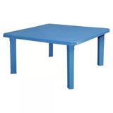 Bahçeme Dione 100X100 H:50 Cm Alçak Masa - Renkli Çocuk Masası