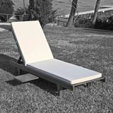Bahçeme Şezlong Minderi -5Cm Sünger & Su İtici Kumaş - Oturum 113 Cm, Sırt 74 Cm, En 54 Cm