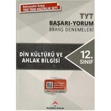 Bahçeşehir Yayınları 12. Sınıf Tyt Din Kültürü ve Ahlak Bilgisi Başarı - Yorum Branş Denemeleri