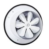 Bahçıvan 16 cm çapında BK 160 2500 D/D 230 Watt Monofaze Aksiyel Kapaklı Aspiratör