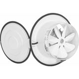 Bahçıvan 25 cm çap BK 250 890 m³/h Debi 220/230 volt Monofaze Aksiyel Kapaklı Aspiratör