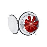 Bahçıvan 25 cm çapında BK 250 1450 D/D 220/230 volt Monofaze Aksiyel Kapaklı Aspiratör