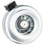 Bahçıvan 35.5 cm çapında BDTX 355-A 1400 D/D 230 Watt Monofaze Yuvarlak Kanal Fanı Geriye Eğimli