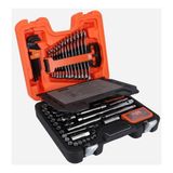 Bahco S95 96 Adet Lokma Set 1/4" ve 1/2". Kombine Anahtar, Allen Anahtar ve Bits Seti