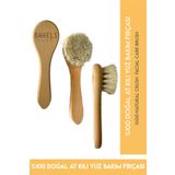 Bahels Beauty %100 Doğal At Kılı Yüz Bakım Fırçası
