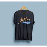 Bahriyeli Collection Oversize Brooklyn Nine-Nine Karakterler Unisex T-Shirt - M - Siyah