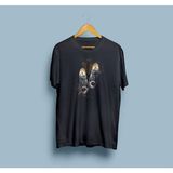 Bahriyeli Collection Oversize Converce Ayakkabı Tasarım Unisex T-Shirt - Siyah