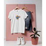 Bahriyeli Collection Oversize Dalış Kaskı / Dalgıç Tasarım T-Shirt - XL - Beyaz