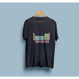 Bahriyeli Collection Oversize Elementler Periyodik Tablo / Kimya Tasarım T-Shirt - XL - Siyah