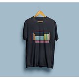 Bahriyeli Collection Oversize Elementler Periyodik Tablo / Kimya Tasarım Unisex T-Shirt - Siyah