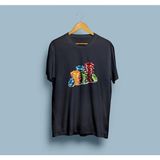 Bahriyeli Collection Oversize Poker Çipleri T-Shirt - XL - Siyah