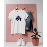 Bahriyeli Collection Oversize Sat - Sualtı Taaruz Komandosu - Özlü Söz Tasarımlı T-Shirt - Beyaz