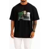 Bahriyeli Collection Oversize Sharp Objects Tv Series Folder Icon, Sharp Objects Göğüs Tasarımlı Unisex T-Shirt - Siyah - XL