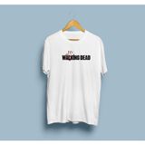 Bahriyeli Collection Oversize The Walking Dead Yazılı Unisex Tasarım T-Shirt - XL - Beyaz
