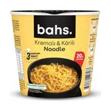 Bahs. Bahs Proteinli Noodle Köri ve Kremalı 100G