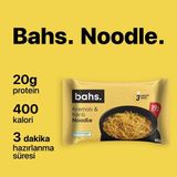 Bahs. Bahs Proteinli Noodle Köri ve Kremalı 90G
