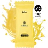 Bahs. Bahs Yüksek Protein Bar 60gr Limonlu Kek Aromalı 12 Adet Vegan Atıştırmalık Enerji Desteği