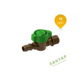 Bahyap Damlama Sulama Kurtağzı 16x1/2 Dış Dişli Mini Vana (10 Adet)