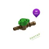 Bahyap Damlama Sulama Kurtağzı Conta Çıkış Mini Vana 16x16 (50 Adet)