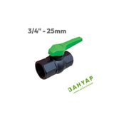 Bahyap PP Küresel Vana 3/4" - 25mm