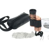 Baigish Krm 6X24 Baıgısh Askeri Tarzi Pirinç ve Deri Kaplamalı Deri Çantalı Monocular Dürbün Princ K