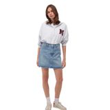 Bailey Classic Denim Gölgeli İndigo Mavisi Jean Etek 1310204-87098 Mavi-87098 L
