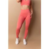 baim x Gym Seamless Comfort Sporcu Pembe Tayt