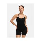 baim x Seamless Toparlayıcı Askılı Kaplı Spor Şort Tulum