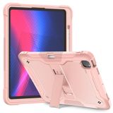 BAISRKE iPad Pro 13 inç M4 2024 (7. Nesil) için Kılıf, Standlı Tablet Kılıfı + Kalem Tutucu, Ağır Hizmet Tipi Sağlam Tam Gövde, Hibrit, Darbeye Dayanıklı Düşmeye Karşı Koruma Kılıfı - Pembe Altın