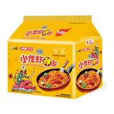 Baixiang Kerevit Aromalı Kızarmış Erişte x 5 ( Crawfish Flavored Stir Fried Noodle x 5) 565G - 565 gr