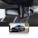 Baiyueao Audi Dash Kamera 4K 3840*2160P Oem Stil Audi A1 A3 A4 A5 A6 A7 A8 Q2 Q3 Q5 Q7 Q8 Rs Gt 2019-2026 64Gb Marka Kartı Dahil Park Monitörü