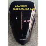 Bajaj Dominar 250 -400 Füme Ön Cam Siperlik ,biadil Marka Tur Camı 42 cm (2017-2024) _supermoto